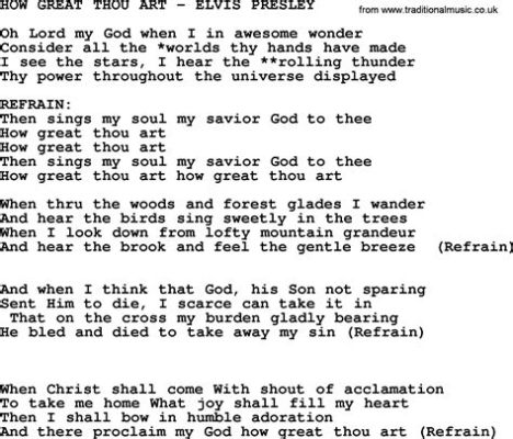 How Great Thou Art: A Deep Dive into the Lyrics and Their PDF Legacy