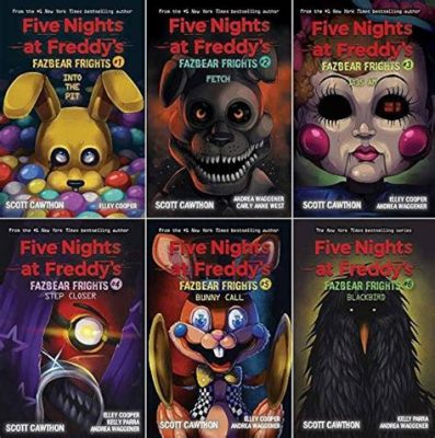 how many fnaf books